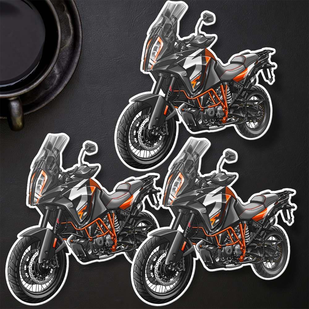 KTM 1290 Super Adventure 2015-20 Inspired Stickers - Set of 3 Motorcycle Decals