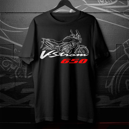 Suzuki V-STROM 650 T-Shirt - Motorcycle Tee Shirt for ADV Riders