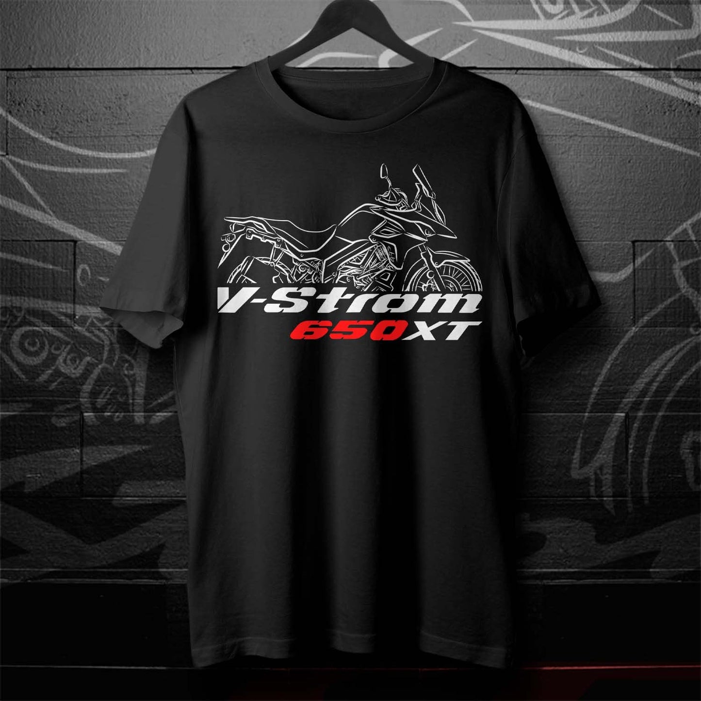 Suzuki V-STROM 650 T-Shirt - Motorcycle Tee Shirt for ADV Riders