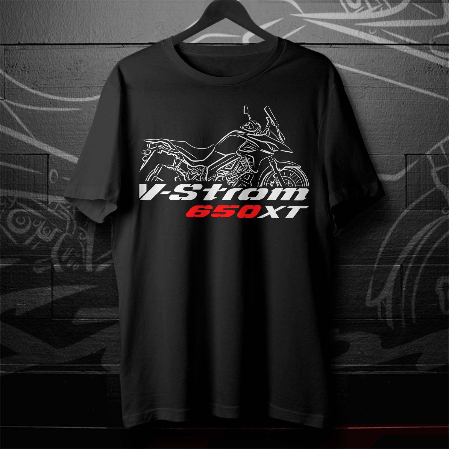 Suzuki V-STROM 650 T-Shirt - Motorcycle Tee Shirt for ADV Riders
