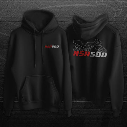 Honda NSR500 Inspired Hoodie - Motorcycle Sweatshirt for Riders