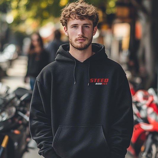 Honda Steed 400 VLS 1998 Inspired Hoodie - Motorcycle Sweatshirt for Riders