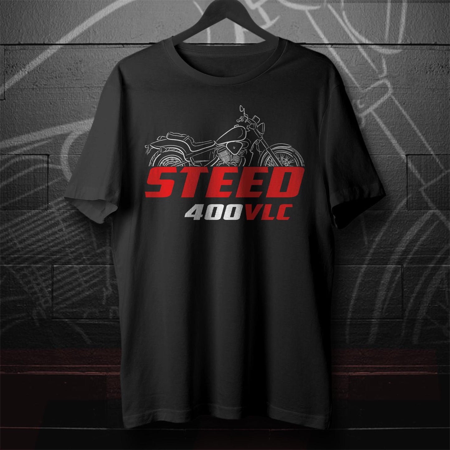 Honda Steed 400 | VCL | VLX & VSE Inspired T-Shirt - Motorcycle Tee Shirt for Riders