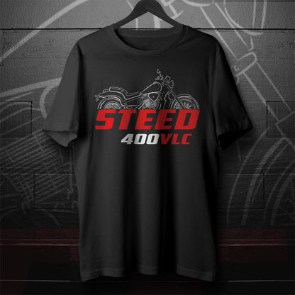 Honda Steed 400 | VCL | VLX & VSE Inspired T-Shirt - Motorcycle Tee Shirt for Riders