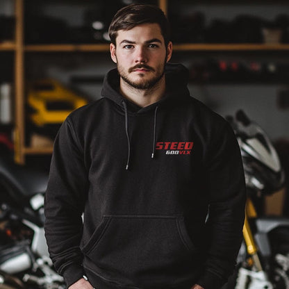 Honda Steed 600 VLX Inspired Hoodie - Motorcycle Sweatshirt for Riders