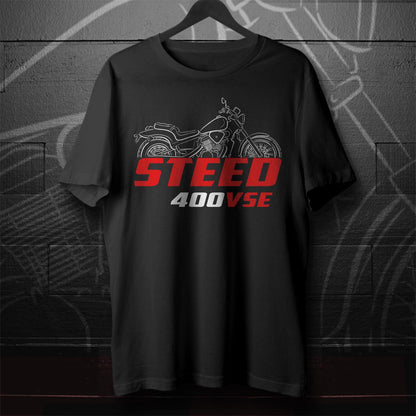 Honda Steed 400 | VCL | VLX & VSE Inspired T-Shirt - Motorcycle Tee Shirt for Riders