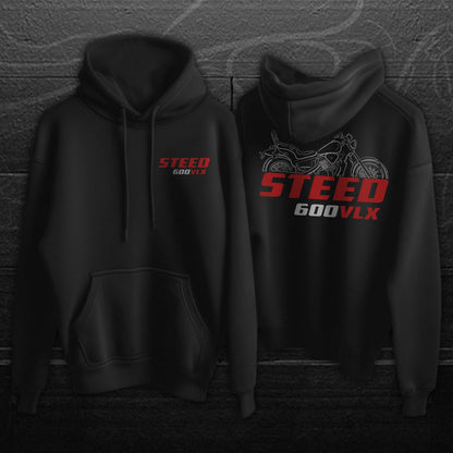 Honda Steed 600 VLX Inspired Hoodie - Motorcycle Sweatshirt for Riders