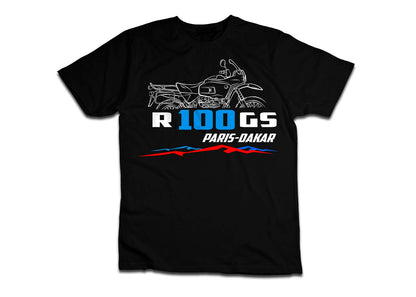 BMW R100 GS T-Shirts - Motorcycle Tee Shirt for Motorrad Riders