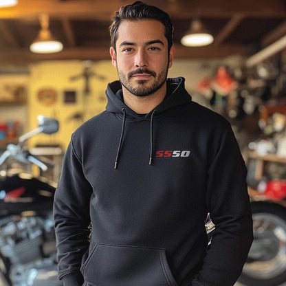 Honda SS50 Inspired Hoodie - Motorcycle Sweatshirt for Riders