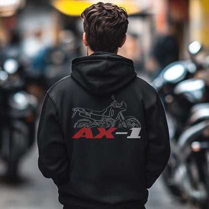 Honda AX-1 Inspired Hoodie - Motorcycle Sweatshirt for Riders