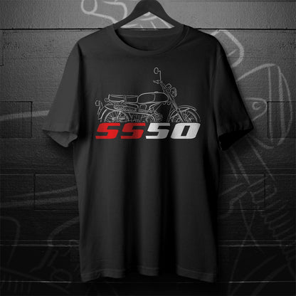 Honda SS50 Inspired T-Shirt - Motorcycle Tee Shirt for Riders