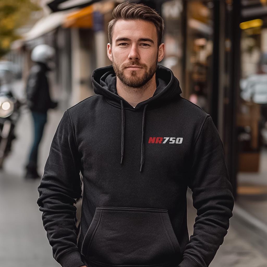 Honda NR750 1992 Inspired Hoodie - Motorcycle Sweatshirt for Riders