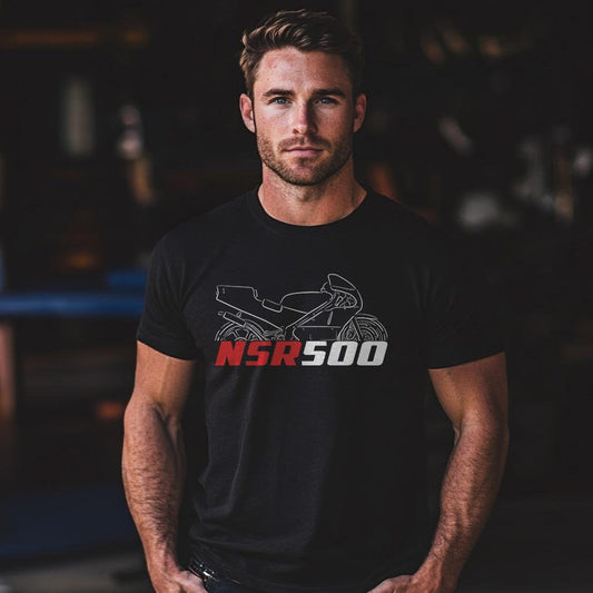 Honda NSR500 Inspired T-Shirt - Motorcycle Tee Shirt for Riders
