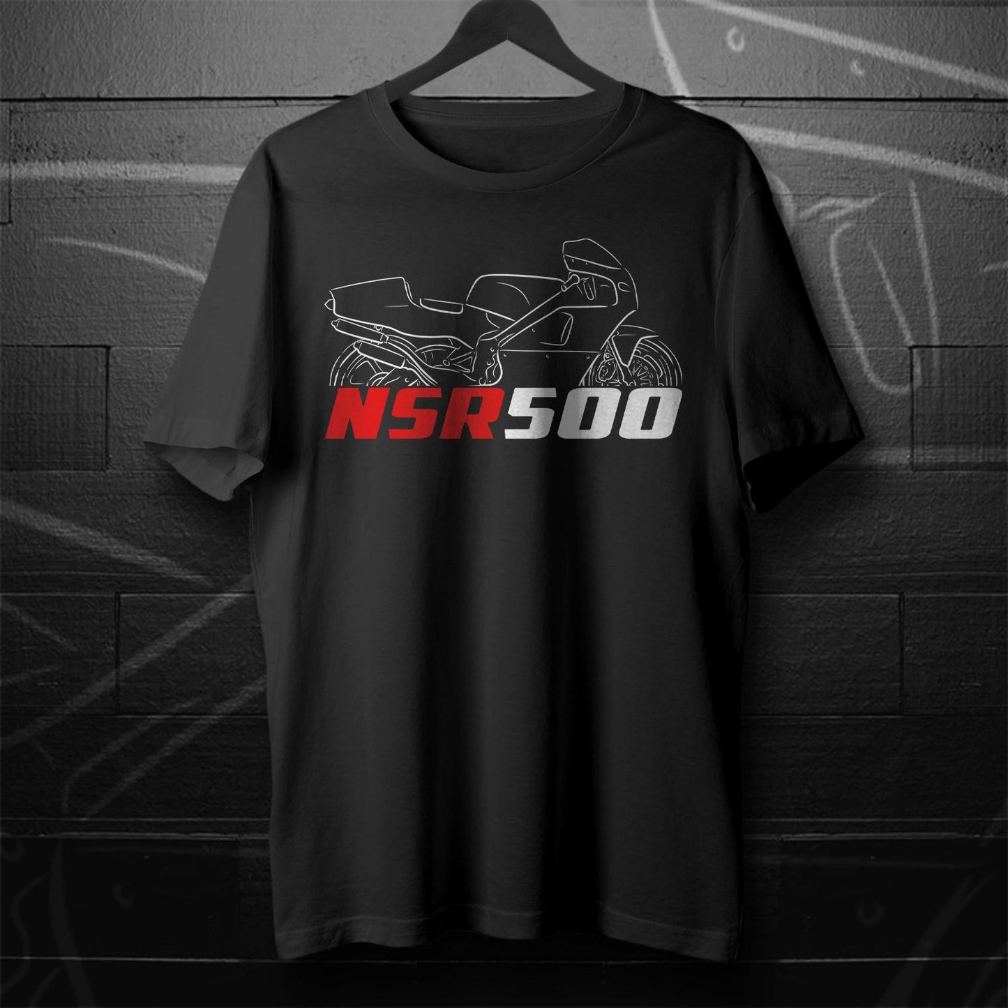 Honda NSR500 Inspired T-Shirt - Motorcycle Tee Shirt for Riders