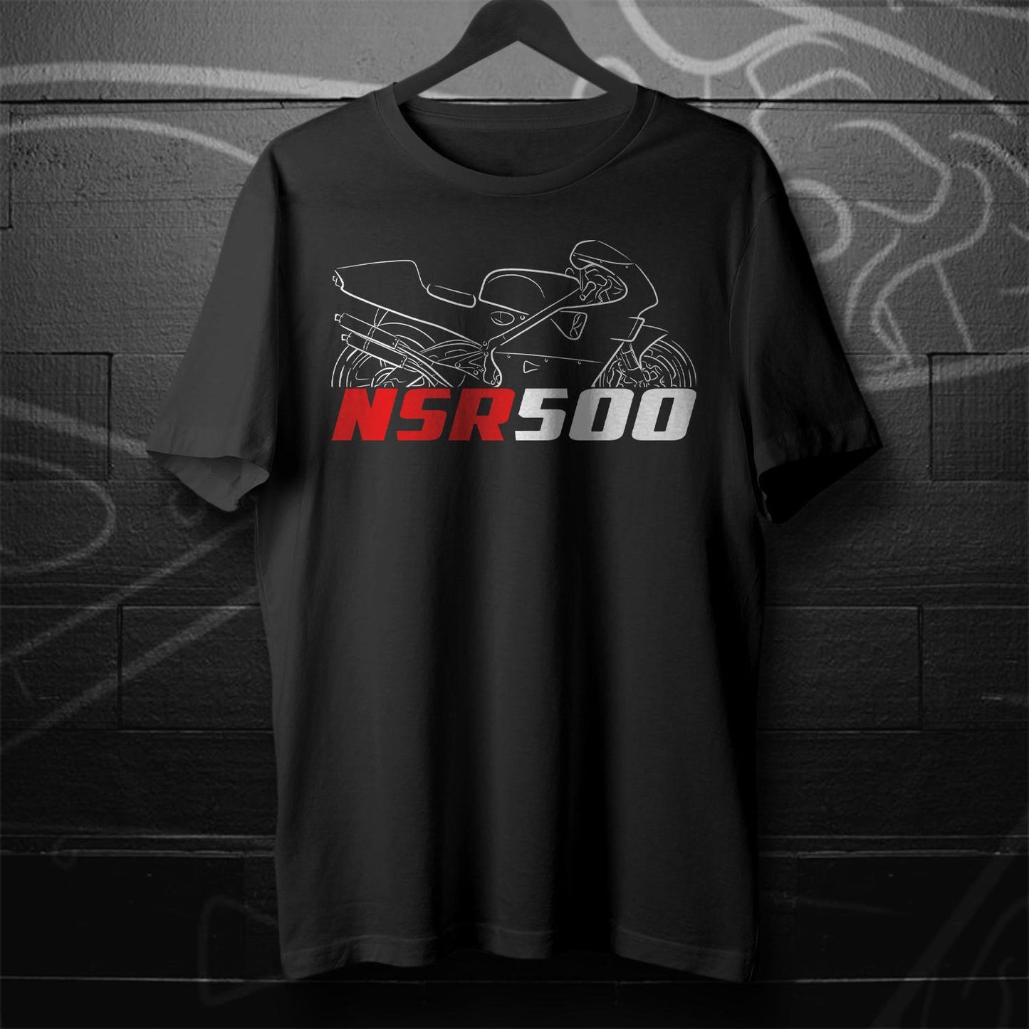 Honda NSR500 Inspired T-Shirt - Motorcycle Tee Shirt for Riders