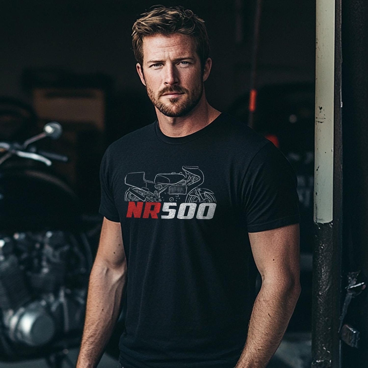 Honda NR500 Inspired T-Shirt - Motorcycle Tee Shirt for Riders