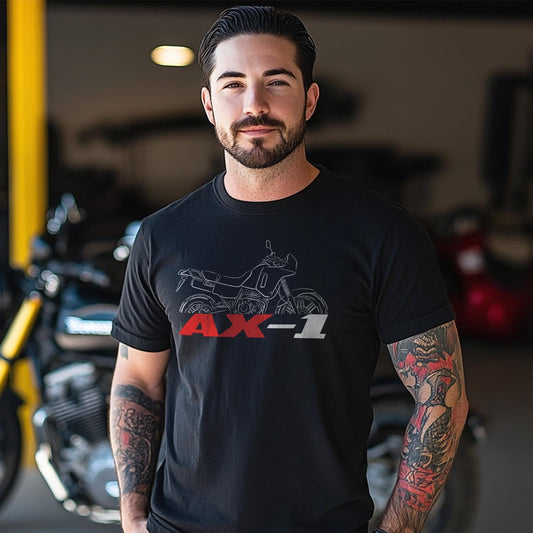 Honda AX-1 Inspired T-Shirt - Motorcycle Tee Shirt for Riders