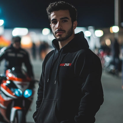 Honda NSR250R Inspired Hoodie - Motorcycle Sweatshirt for Riders