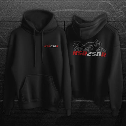 Honda NSR250R Inspired Hoodie - Motorcycle Sweatshirt for Riders