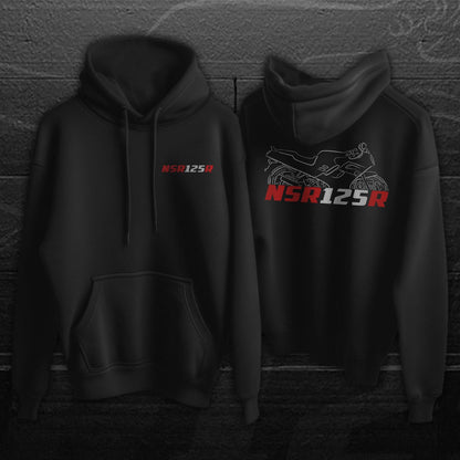 Honda NSR125 | F & R Inspired Hoodie - Motorcycle Sweatshirt for Riders