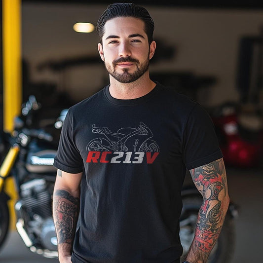 Honda RC213 V & V-S Inspired T-Shirt - Motorcycle Tee Shirt for Riders
