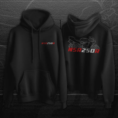 Honda NSR250R Inspired Hoodie - Motorcycle Sweatshirt for Riders