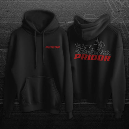 Honda Pridor Inspired Hoodie - Motorcycle Sweatshirt for Riders