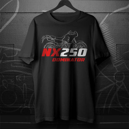 Honda NX250 Dominator Inspired T-Shirt - Motorcycle Tee Shirt for Riders