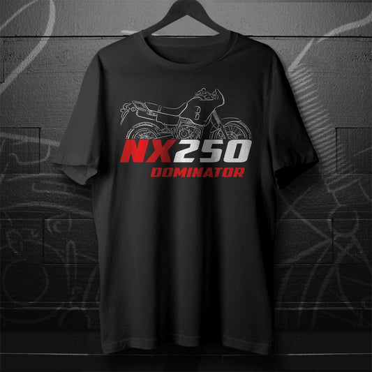 Honda NX250 Dominator Inspired T-Shirt - Motorcycle Tee Shirt for Riders