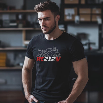 Honda RC212V Inspired T-Shirt - Motorcycle Tee Shirt for Riders