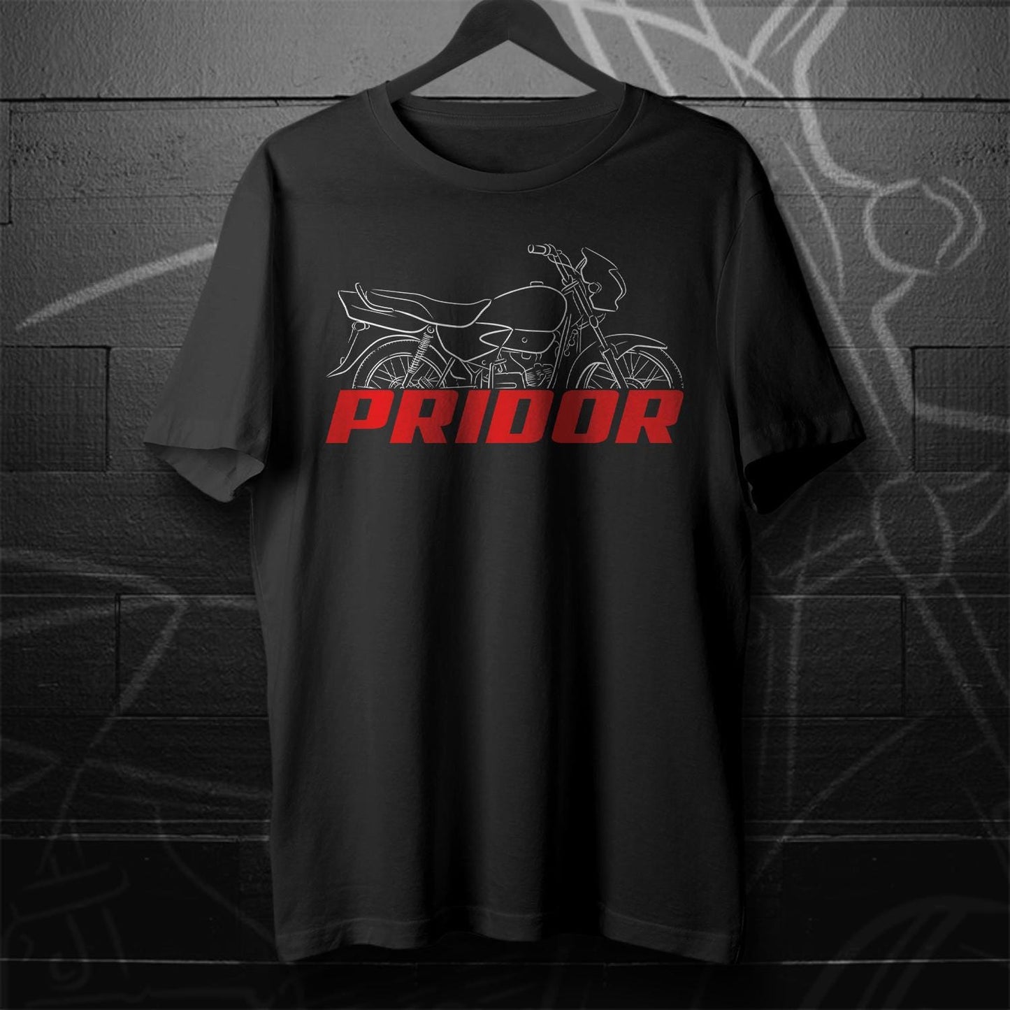 Honda Pridor Inspired T-Shirt - Motorcycle Tee Shirt for Riders