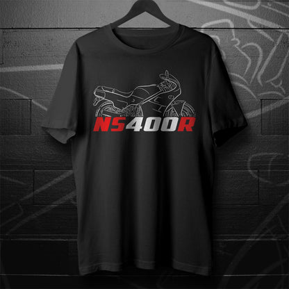 Honda NS400R Inspired T-Shirt - Motorcycle Tee Shirt for Riders