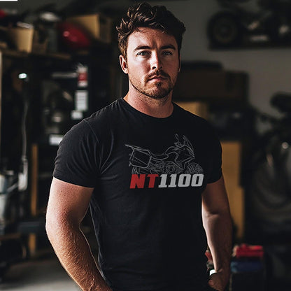 Honda NT1100 Inspired T-Shirt - Motorcycle Tee Shirt for Riders