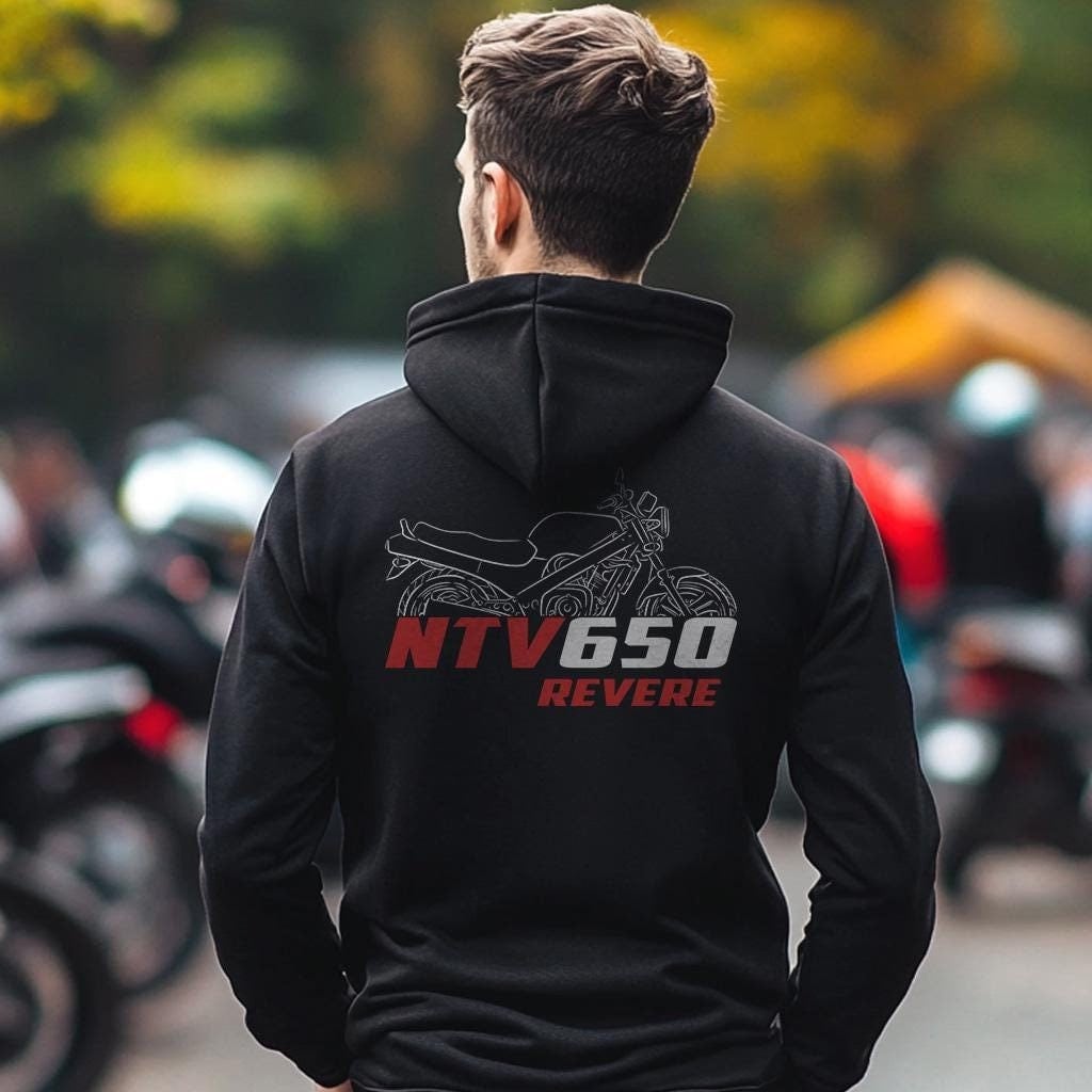 Honda NTV650 Revere Inspired Hoodie - Motorcycle Sweatshirt for Riders
