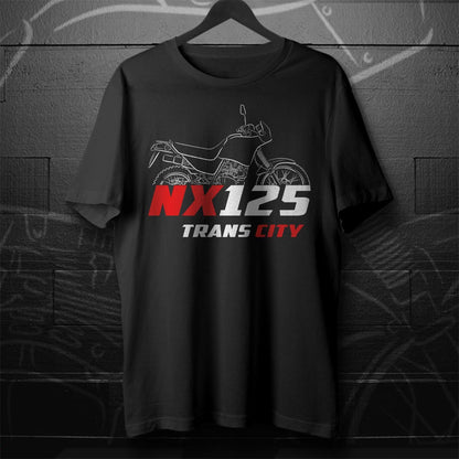Honda NX125 Trans City Inspired T-Shirt - Motorcycle Tee Shirt for Riders