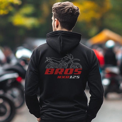 Honda NXR125 Bros Inspired Hoodie - Motorcycle Sweatshirt for Riders