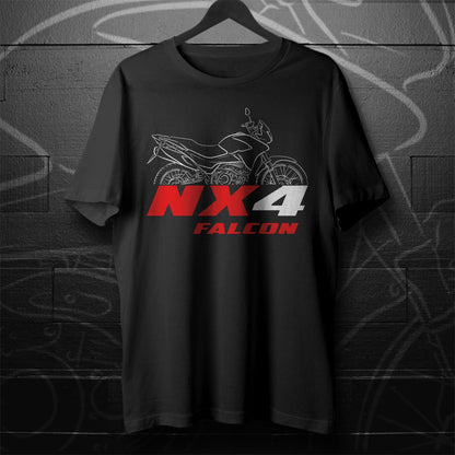 Honda NX4 Falcon Inspired T-Shirt - Motorcycle Tee Shirt for Riders