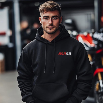 Honda NSR 50 Inspired Hoodie - Motorcycle Sweatshirt for Riders