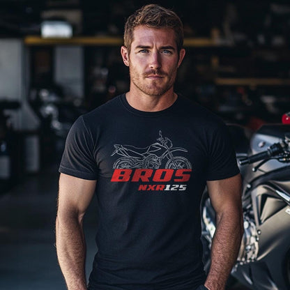 Honda NXR125 Bros Inspired T-Shirt - Motorcycle Tee Shirt for Riders