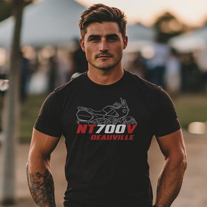 Honda NT700V Deauville Inspired T-Shirt - Motorcycle Tee Shirt for Riders
