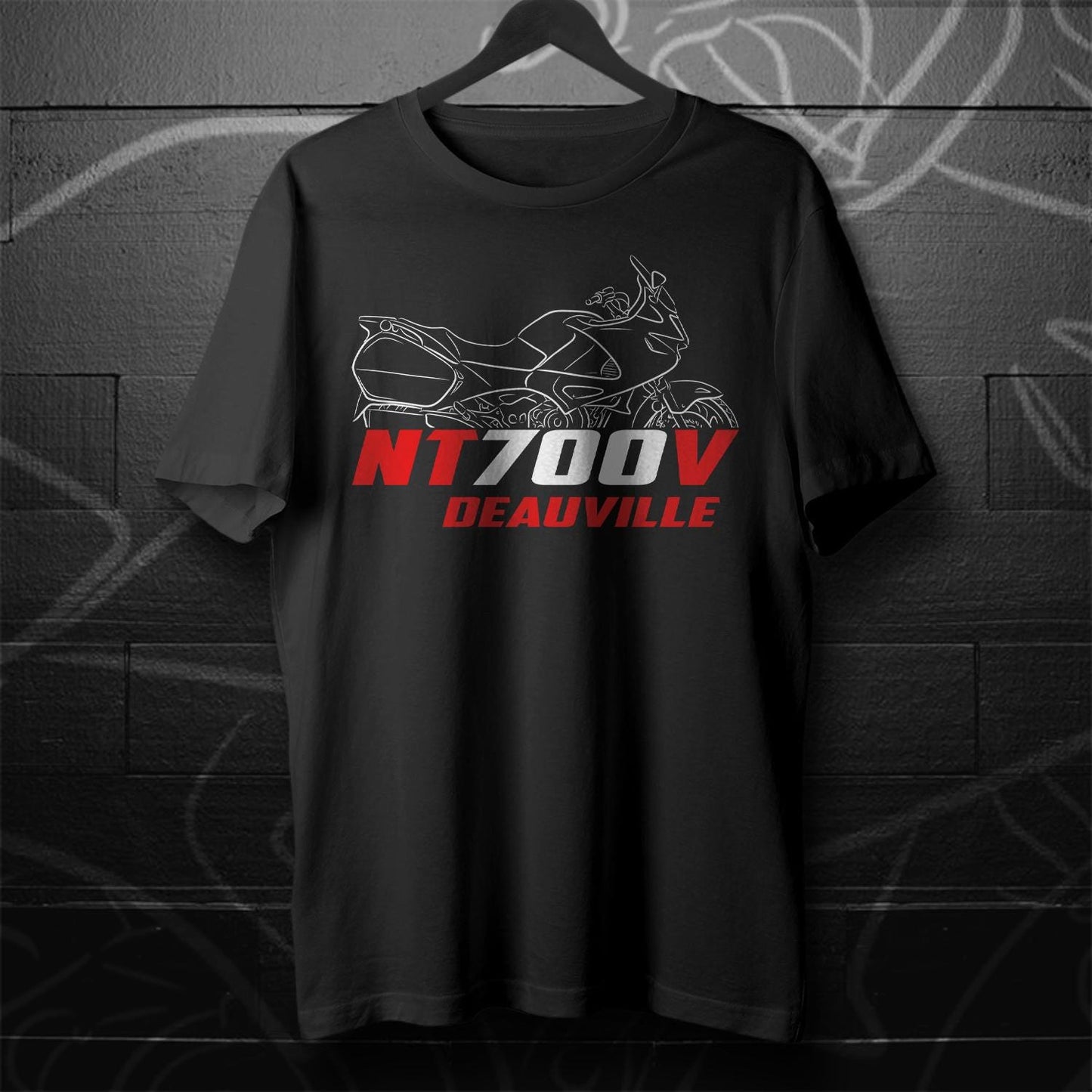 Honda NT700V Deauville Inspired T-Shirt - Motorcycle Tee Shirt for Riders
