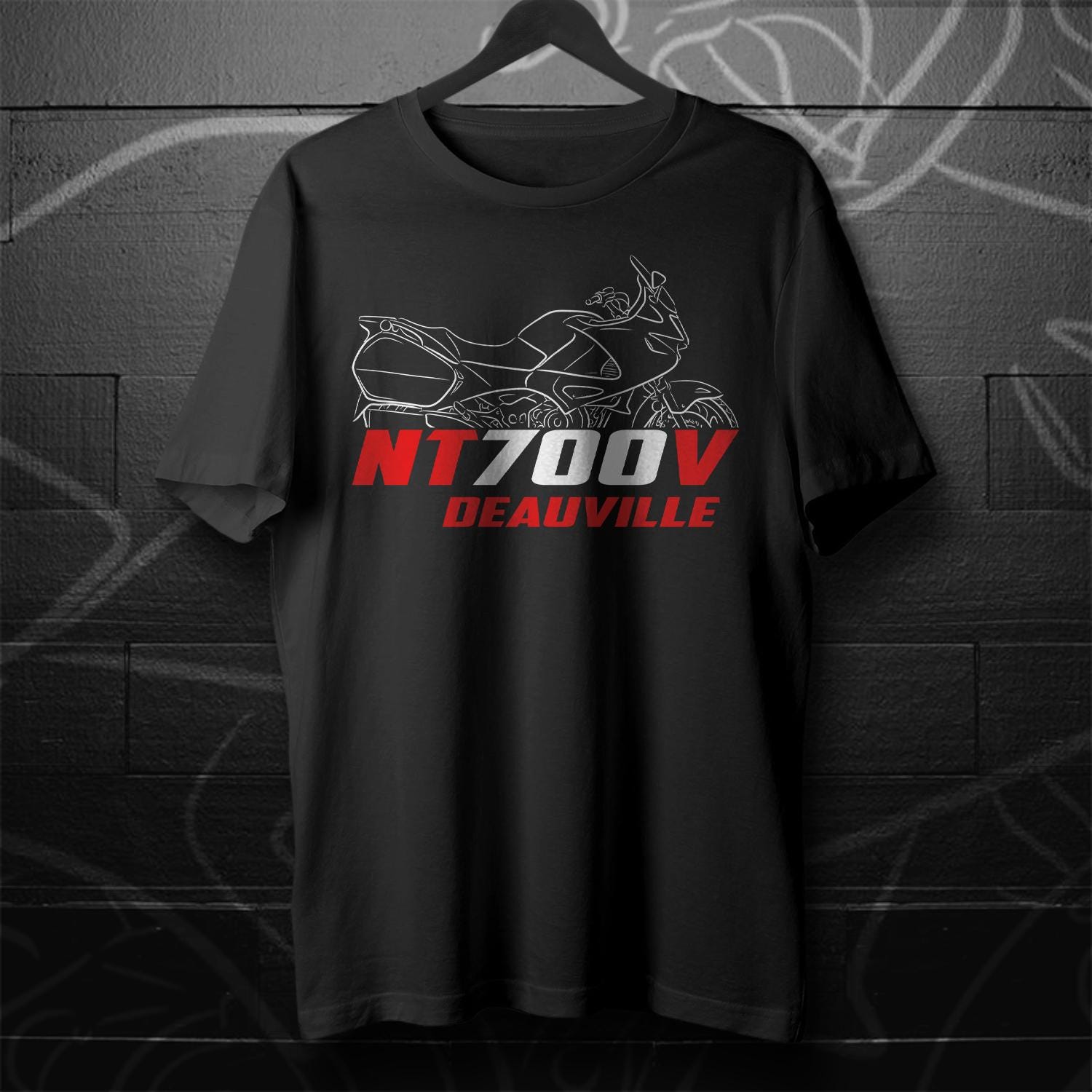 Honda NT700V Deauville Inspired T-Shirt - Motorcycle Tee Shirt for Riders