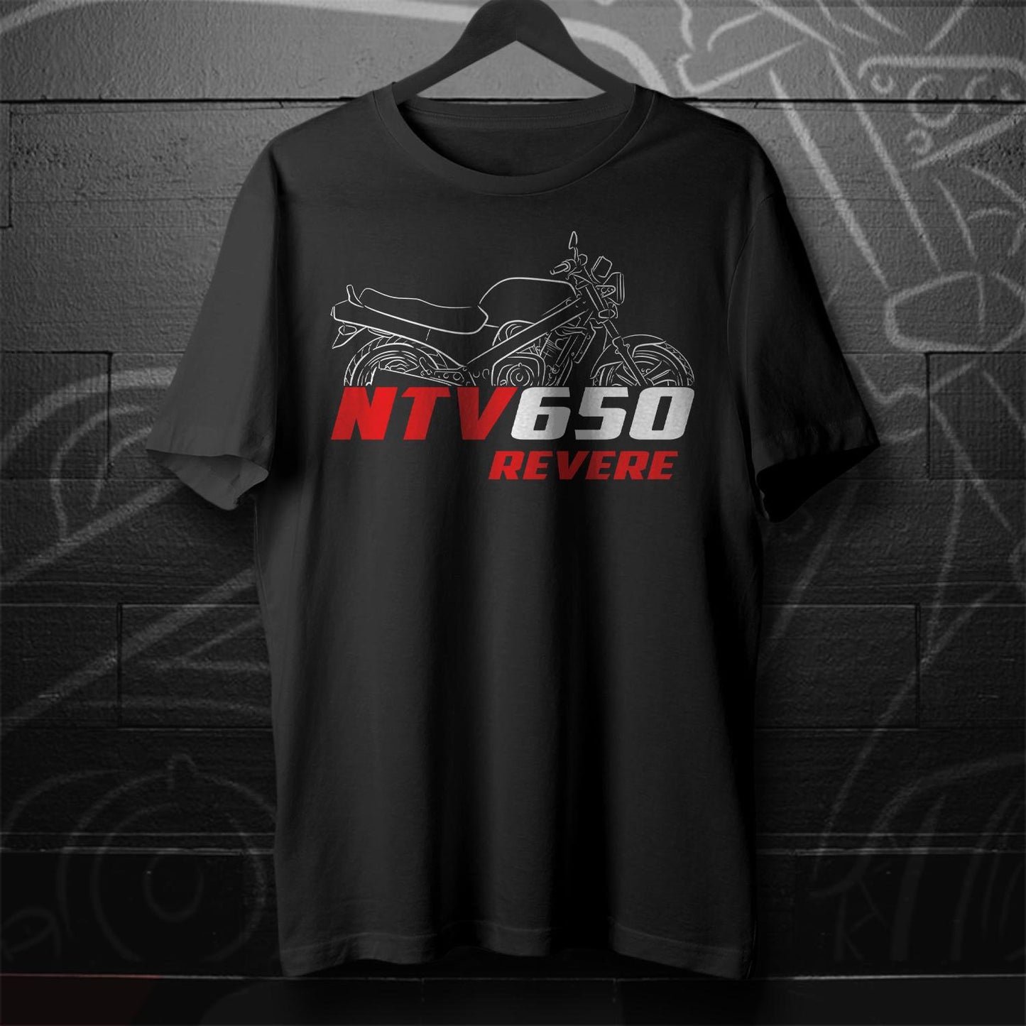 Honda NTV650 Revere Inspired T-Shirt - Motorcycle Tee Shirt for Riders
