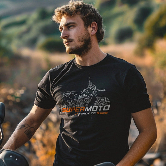 KTM 660 SMC T-Shirt - Motorcycle Tee Shirt for SuperMoto Riders
