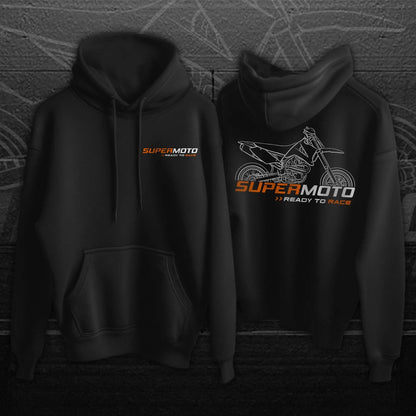 KTM 660 SuperMoto Factory Replica 2003 Hoodie - Motorcycle Sweatshirt for Riders