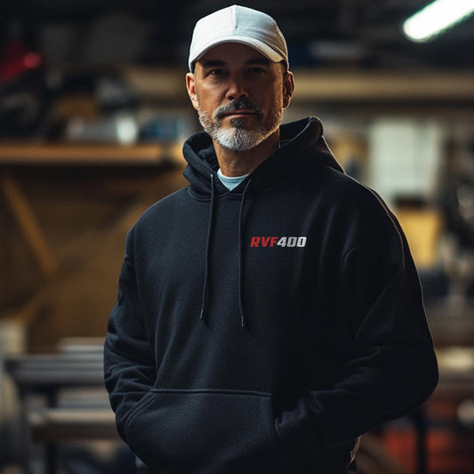 Honda RVF400 Inspired Hoodie - Motorcycle Sweatshirt for Riders