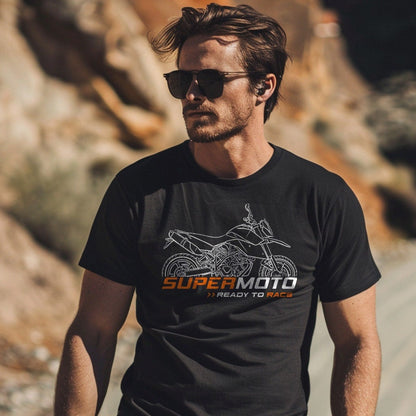 KTM 990 Supermoto T-Shirt - Motorcycle Tee Shirt for Riders