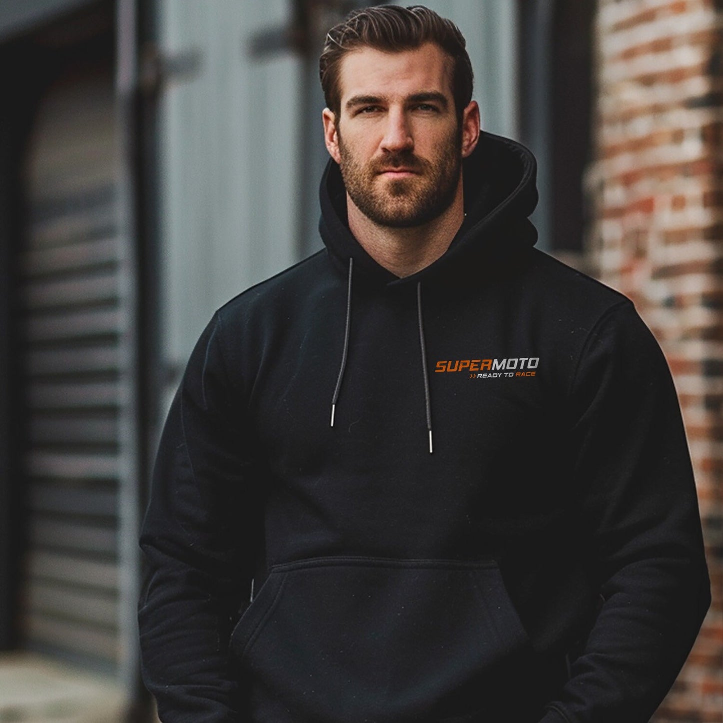KTM 990 Supermoto Hoodie - Motorcycle Sweatshirt for Riders