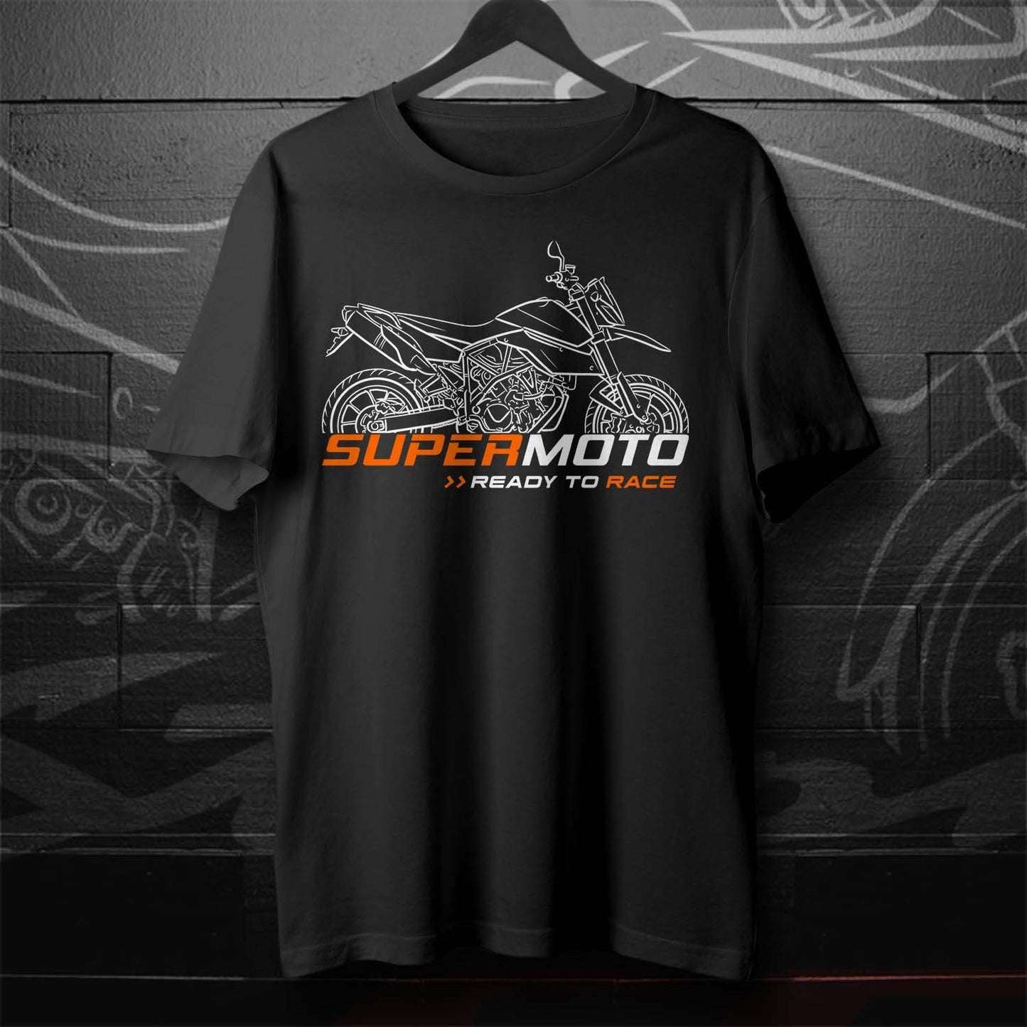 KTM 990 Supermoto T-Shirt - Motorcycle Tee Shirt for Riders