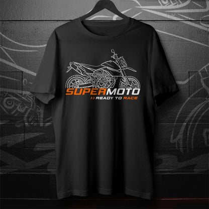 KTM 990 Supermoto T-Shirt - Motorcycle Tee Shirt for Riders